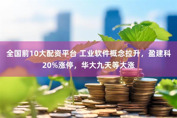 全国前10大配资平台 工业软件概念拉升，盈建科20%涨停，华大九天等大涨