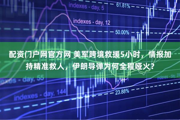 配资门户网官方网 美军跨境救援5小时,情报加持精准救人,伊朗导弹为何全程哑火?